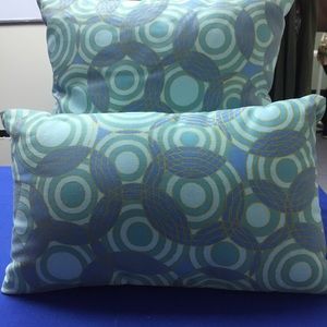 💙Hand-made decorative 2 pillow set